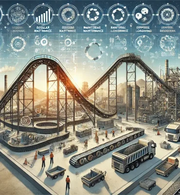 10 روش کلیدی برای افزایش طول عمر نوار نقاله‌ها در صنایع معدنی و تولیدی